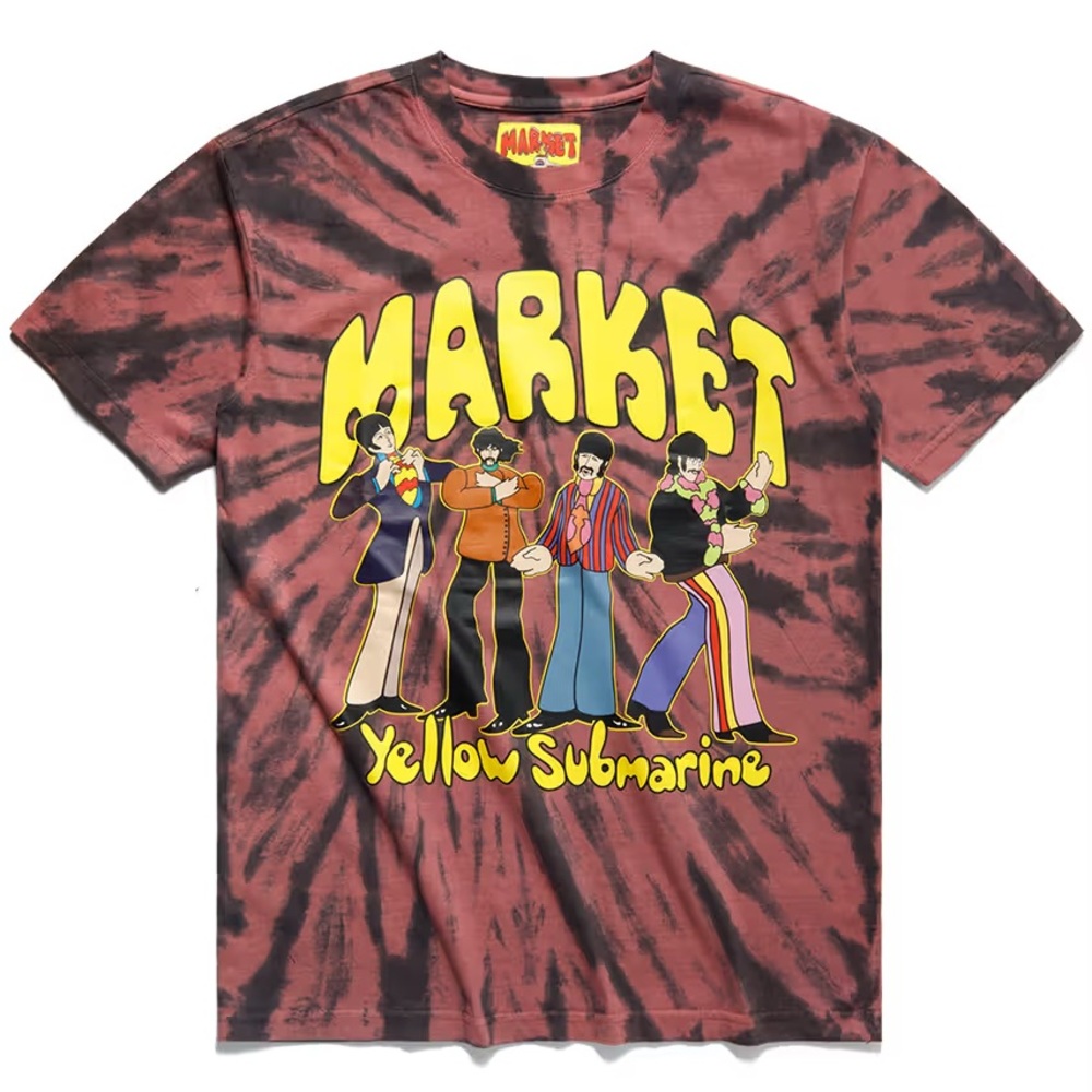 Chinatown Market x The Beatles ( Yellow Submarine ) Men's T-Shirt Brand New